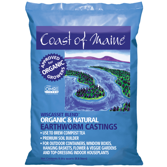 Wiscasset Blend Earthworm Castings