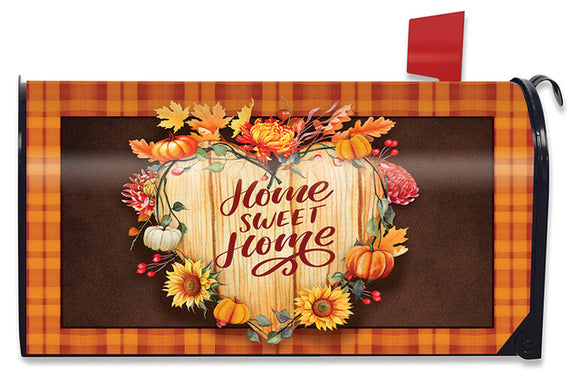 Briarwood Lane Fall Home Sweet Home Mailbox Cover