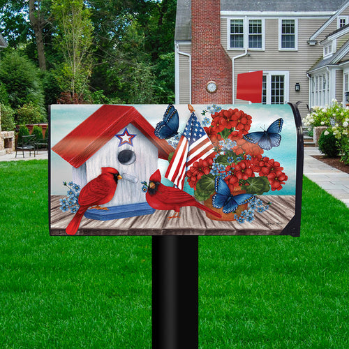 Briarwood Lane American Cardinal Mailbox Cover