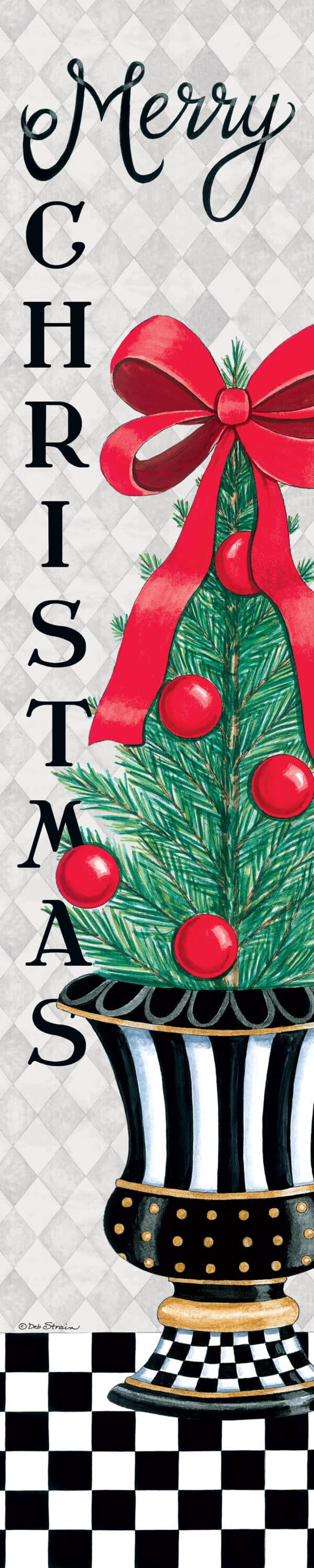 Custom Decor Christmas Topiary-Yard Expression